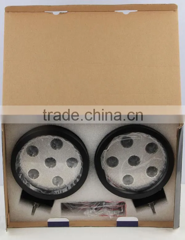 7inch round 12v 90w led driving light for automotive off road use