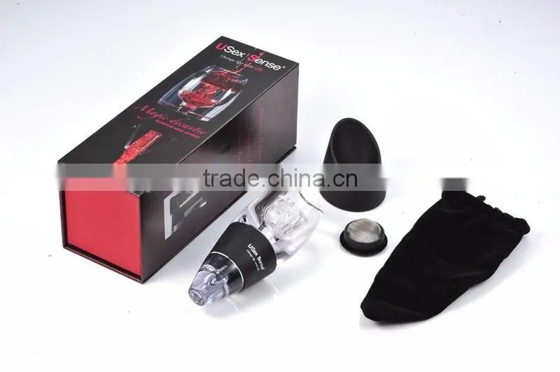 Hour glass shaped Magic Decanter Essential Red Wine Aerator