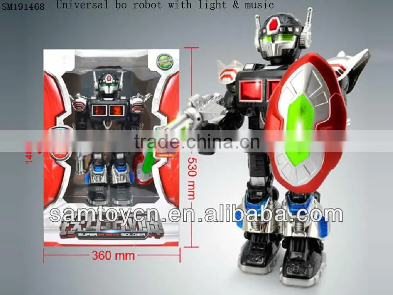 Universal b/o robot toy,battery operated robot