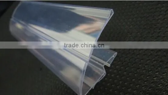 pvc data strip price label holder