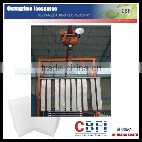Commercial Ice Block Machine With Crane