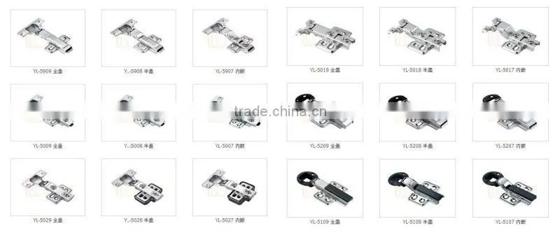 -45 degree special cabinet hardware hinges different types of hinges made in China