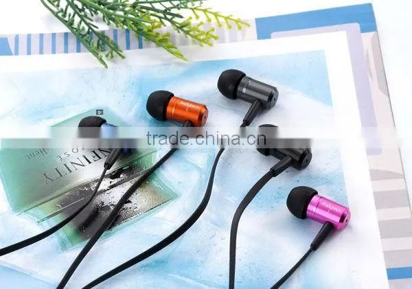 Colorful pretty earphone for media player