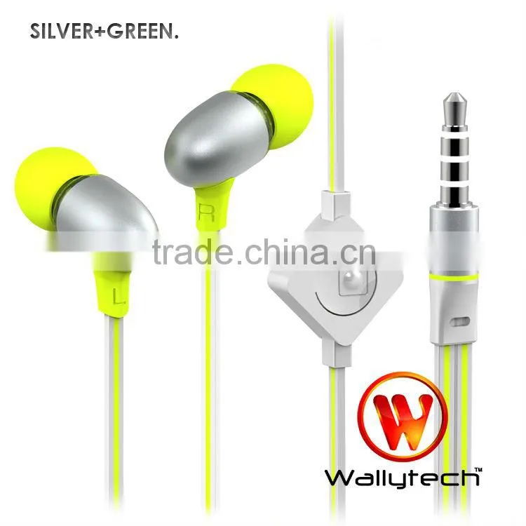 New style Flat Cable Earphone For Mobile phone