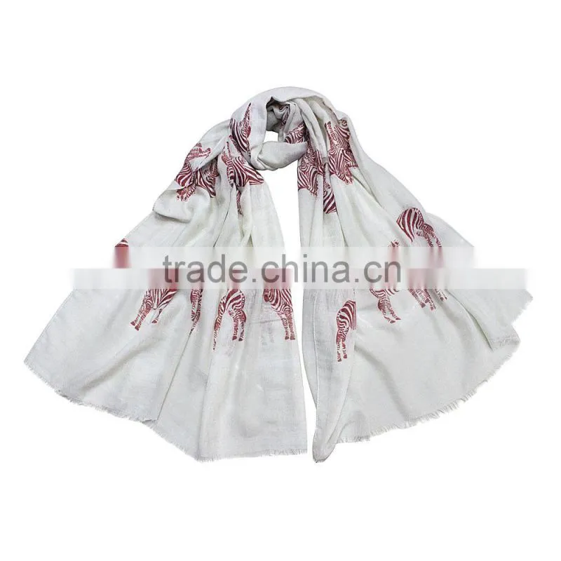 on sale most popular zabra cotton printed hijab