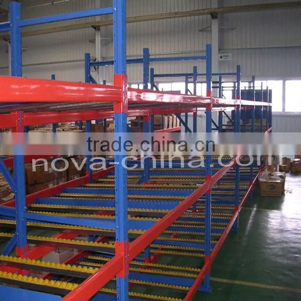 warehouse flow pipe rack manufacture for lean production line