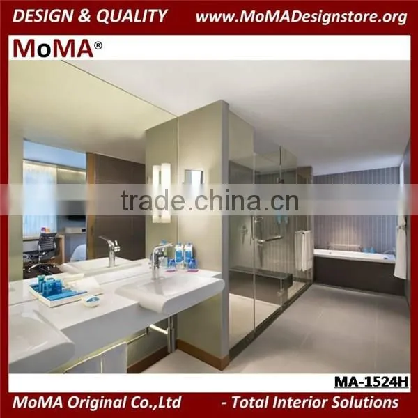 MA-1524H Modern Hotel Twin Bed Room Design