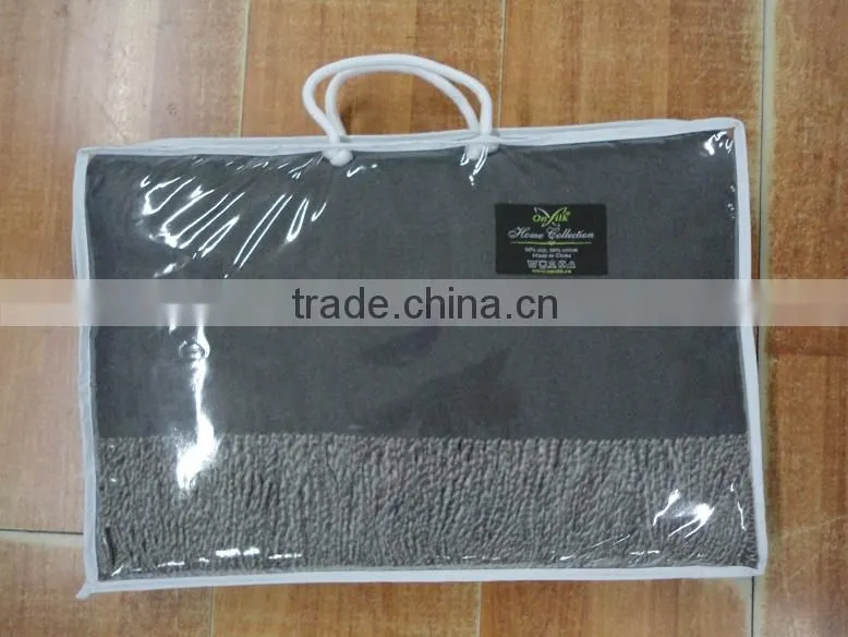 eco-friendly bamboo travel throw blanket