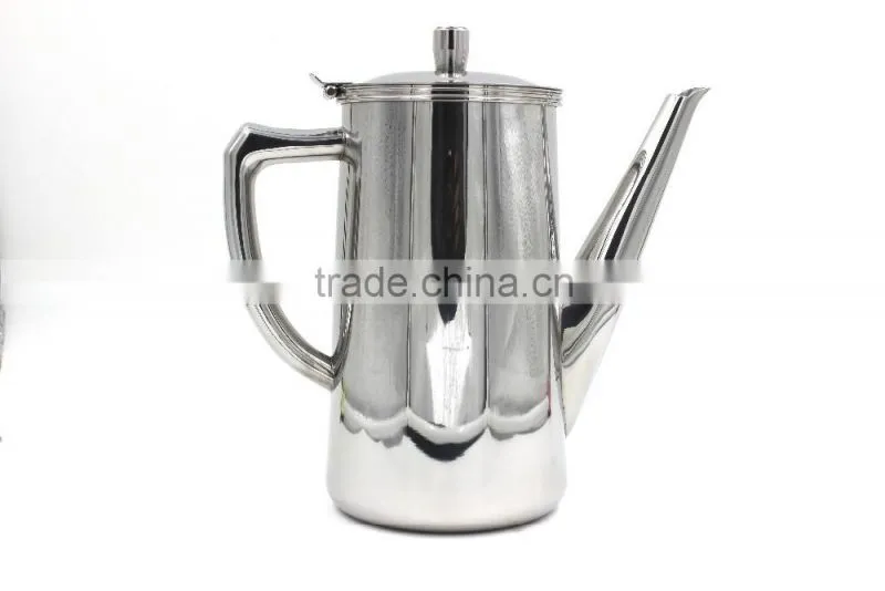 stainless steel goose neck ice kettles