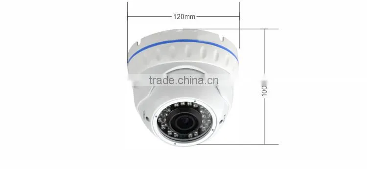 Dome Style Indoor Metal 1080P Varifocal Lens Camera SONY CMOS IR-CUT AHD camera