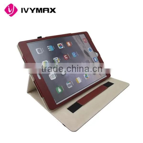 Pu leather case for ipad pro with stand case cover