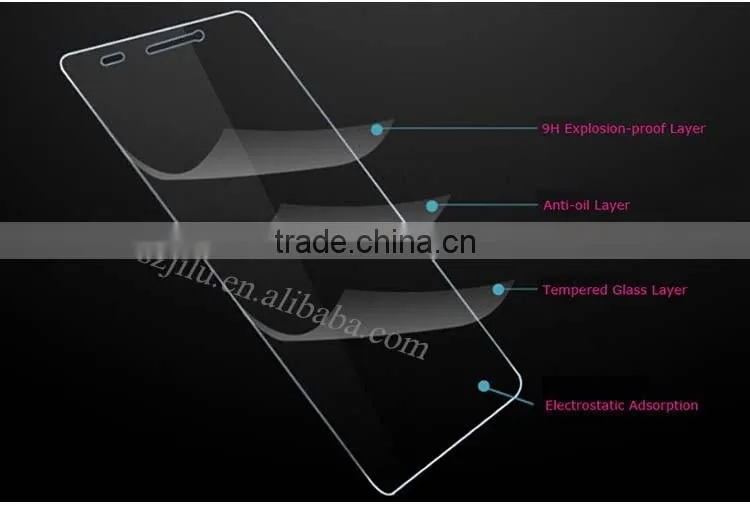 For iPhone 5 5S 5G 4 4S 4G Tempered Glass Clear Screen Protectors, Anti-Scratch Premium Film Clear Screen Guard RCD04010