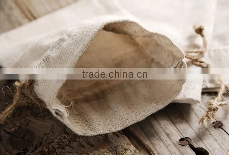 10*15cm Different Color Jewelry Linen Bag