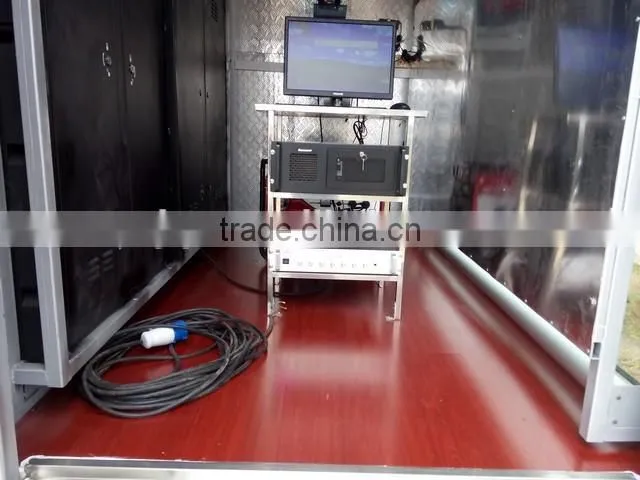 Factory price new design top sell P10 waterproof screen full color led advertising truck