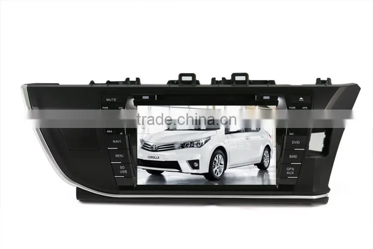 Right hand driving 2014 Corolla car GPS DVD Player