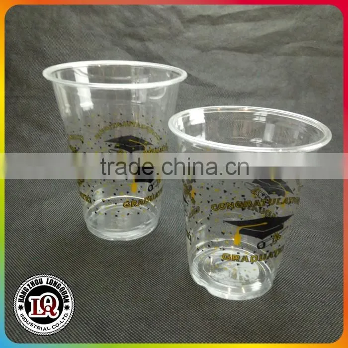 8oz Disposable Plastic PET Cups With Halloween Printing