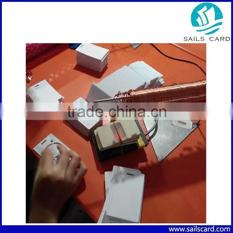 Plastic rfid 125khz blank card thick student id cards with Manufacturer