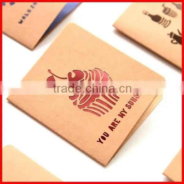 High Quality Spot UV Paper Greeting Card Wholesale