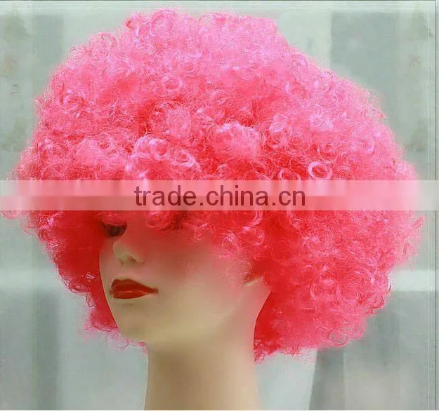 football fan wig blue sports fan wigs flag wig