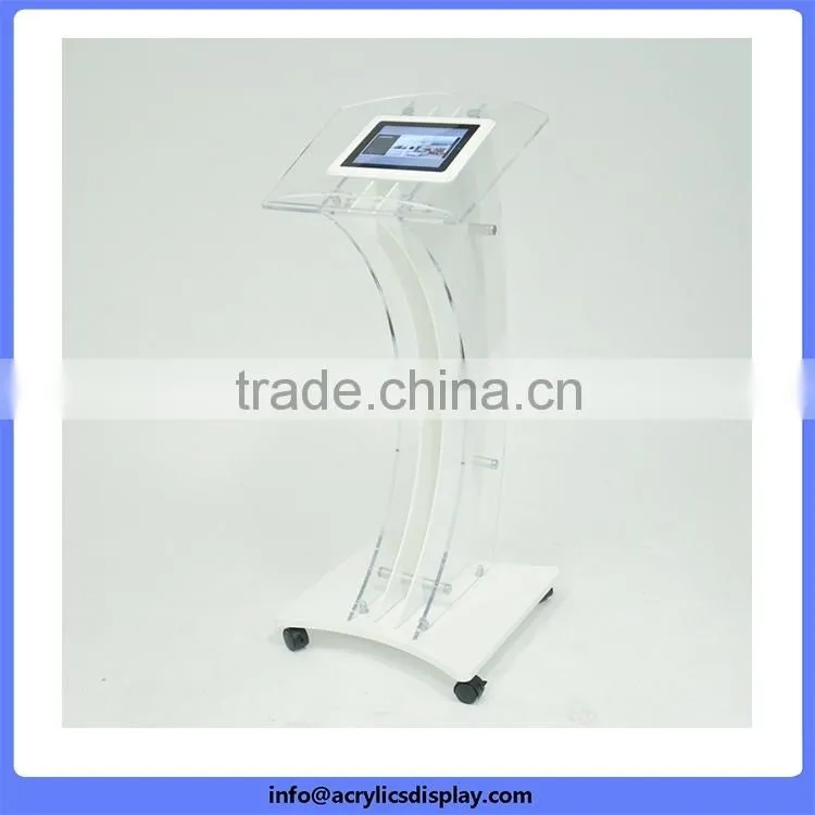 Newest top sell acrylic makeup tabletop display stand