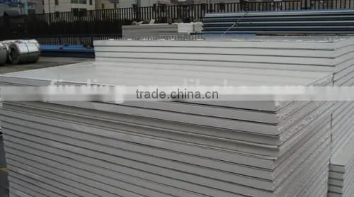 light weight high density Fireproof polystyrene EPS sandwich panel