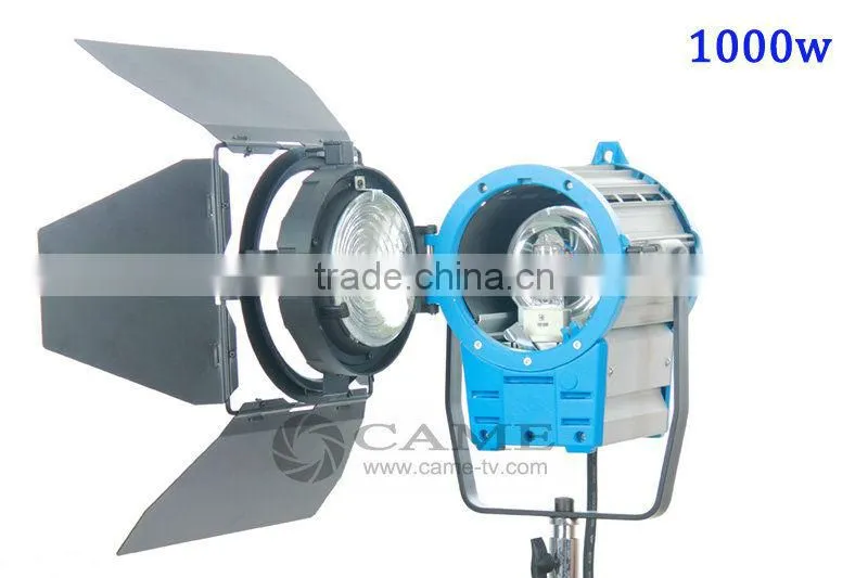 (2x1000W+2x650W) Fresnel Tungsten Lights Video Spot Light Kit Spotlight as ARRI
