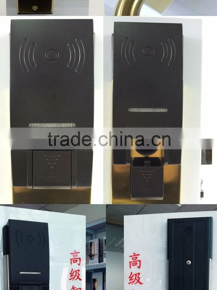 CE certificate Stainless Steel rfid security electric handle safe digital smart keyless hotel key card lock