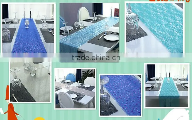 5% discount! 12" X 108" (30cm x 275cm) Satin Table Runner For Wedding Party Decoration
