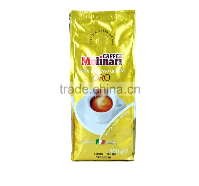 coffee bean packaging bag/plastic coffee bean packaging