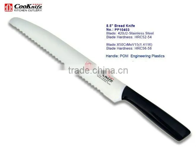 Plastic Handle 8.5 inch Food Carving knife