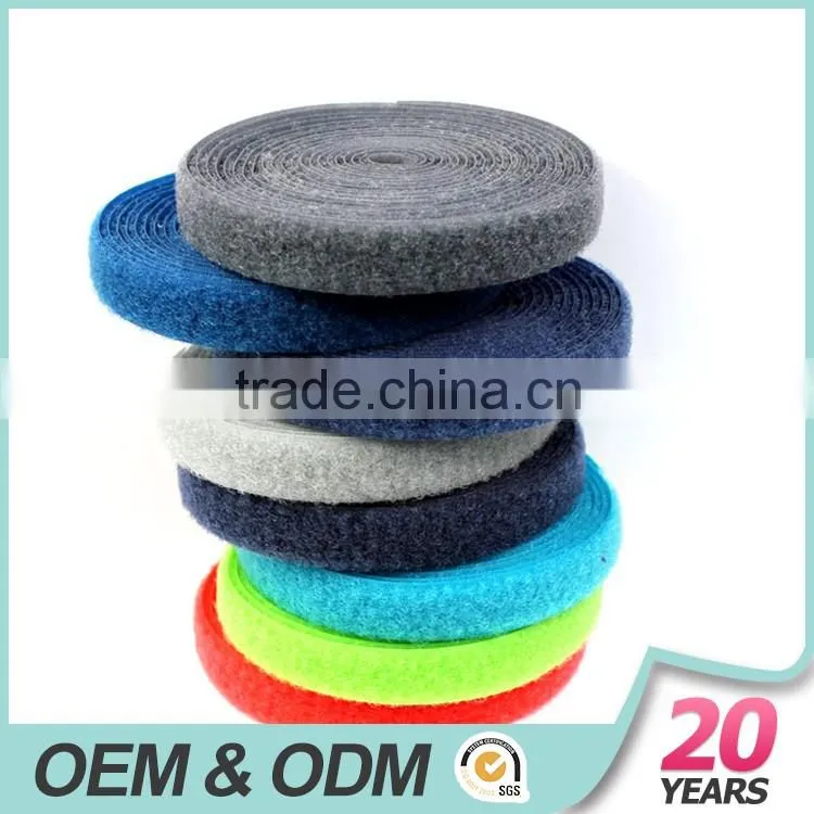 25mm high quality wide hook and loop fabric