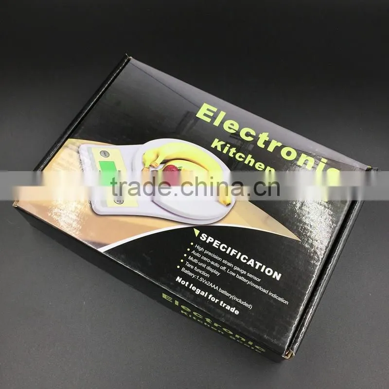 WeiHeng B15L lightweight ABS plastic digital weighting bake kitcen scale
