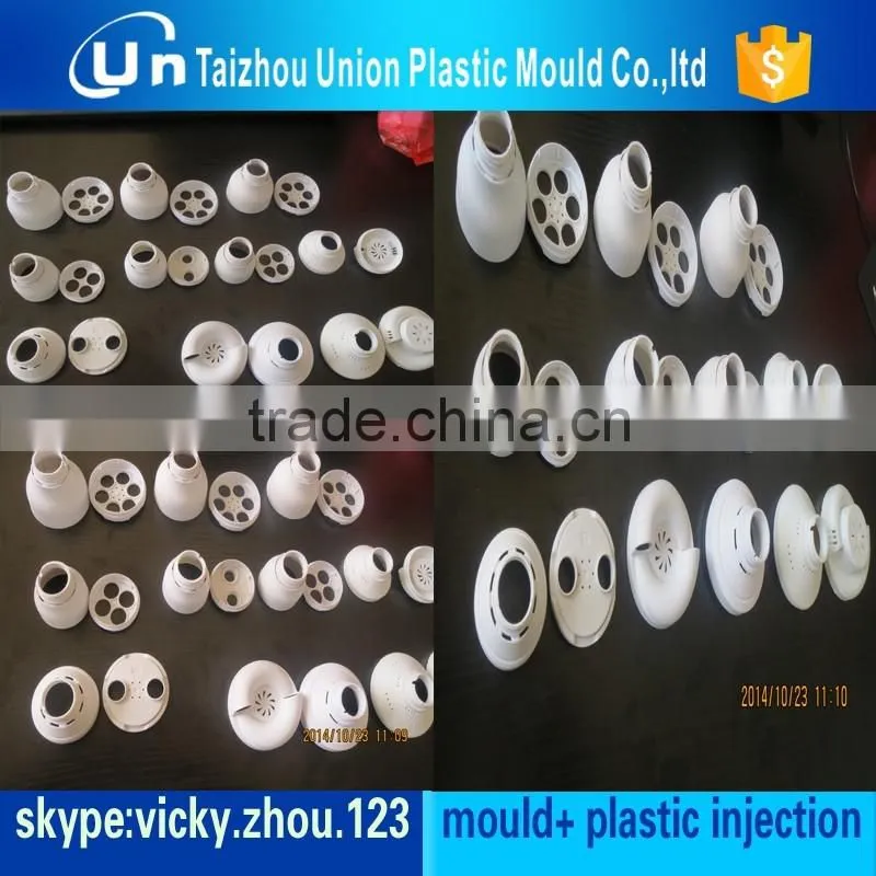 led parts plastic mould lighting parts plastic mould oem injection plastic mould