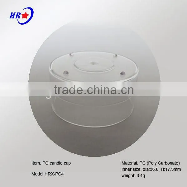 HRX-PC4 TRANSPARENT OR COLOR ROUND PC CUP