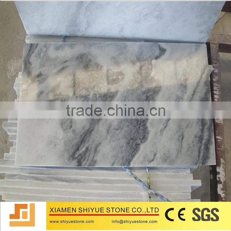 Good quality white marble with grey cloud