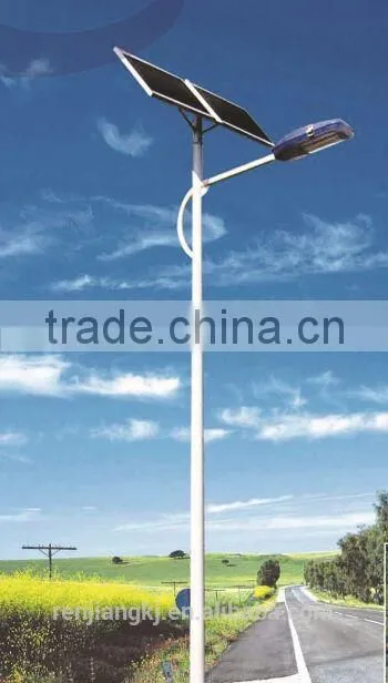 RJ Factory 30W 50W 60W 80W led outdoor all in one solar power street light