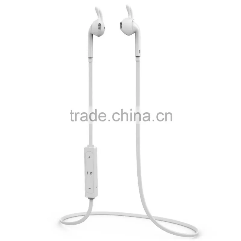 2016 hot selling bluetooth headset earphone for smart phone bluetooth 4.1V+EDR