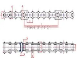 High Tensile Alloy Steel Escalator Step Chain