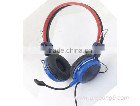 PS-T009MV shenzhen 2013 color printing headset with mic