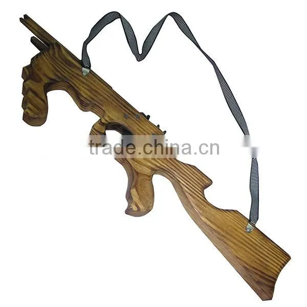 sniper toy gun for children wooden toy guns with rubber band