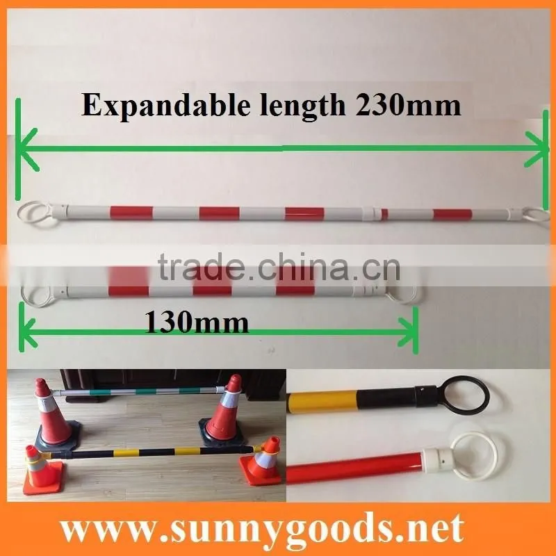 length2meters PVC material reflective safety poles