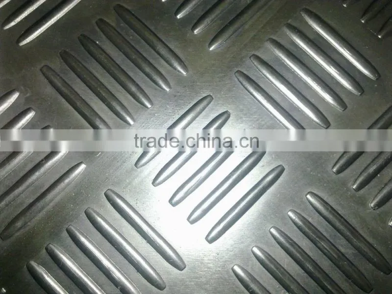 Checker rubber matting