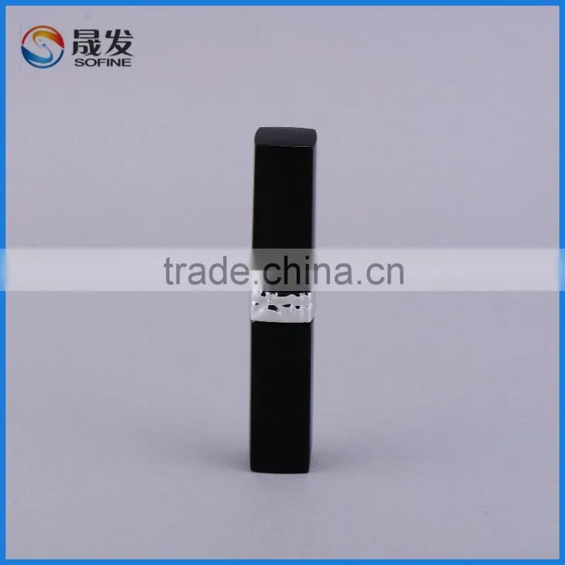 Black eyeliner tube cosmetic eye packing plastic tube for eye makeup