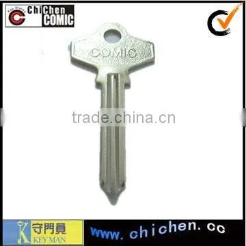 Blank door lock key