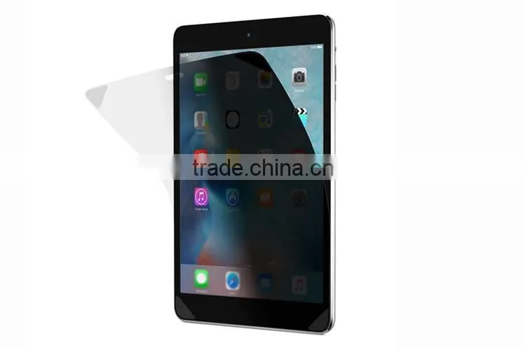 High Quality color tempered glass privacy screen protector for ipad 2/3/4