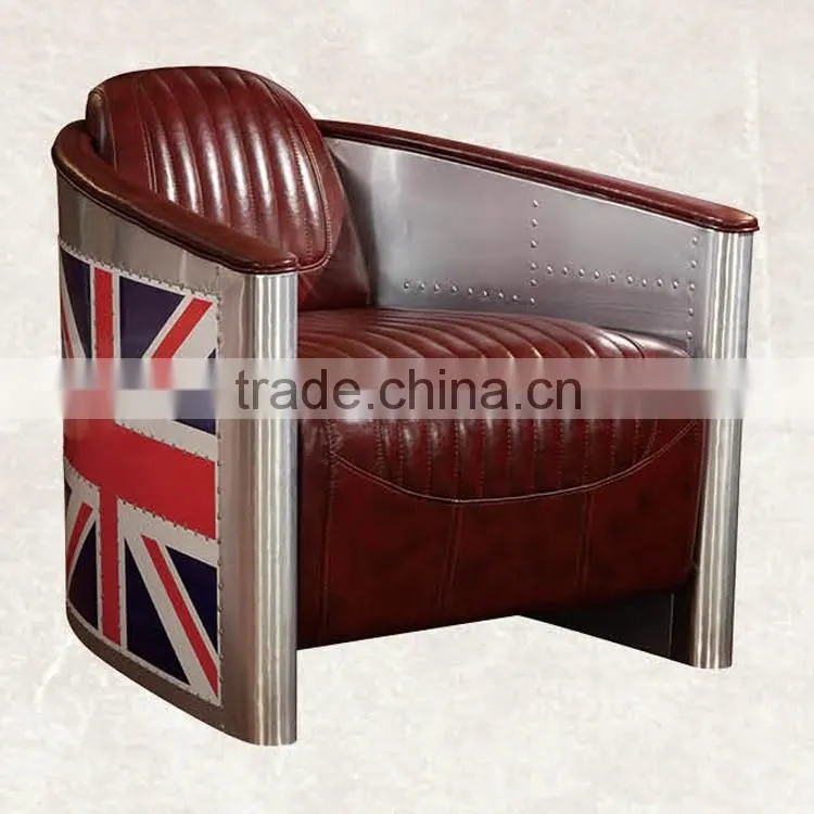 New design living room furniture home leather metal sofa cum bed