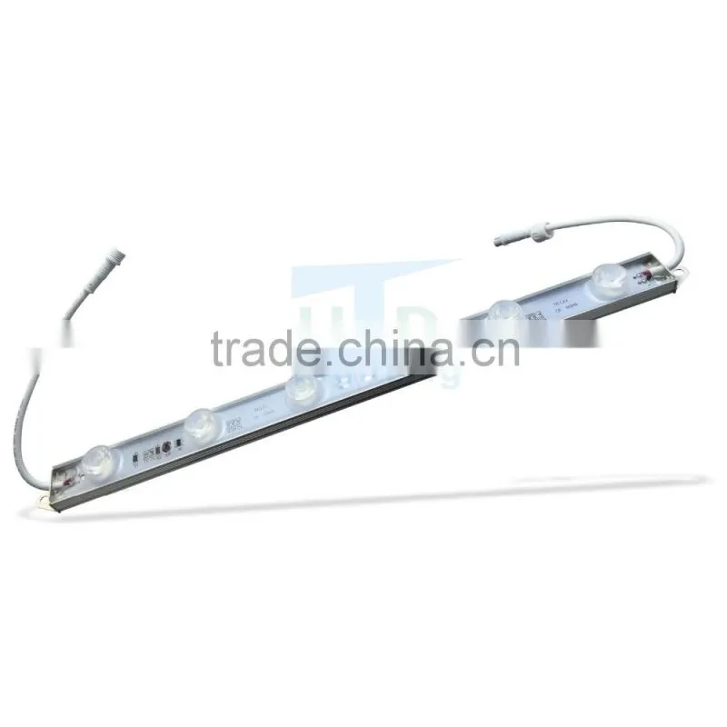 5LEDS Chip high power 3030 rigid led box light bar with lens