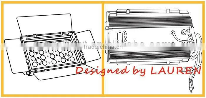 dmx led studio lights advertising