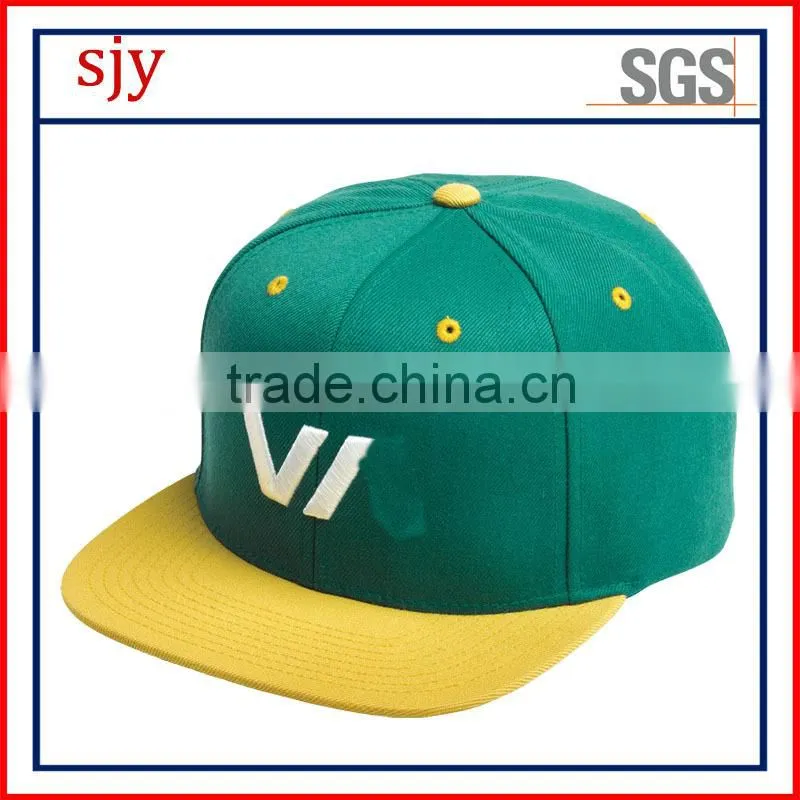 New Fashion brim adjustable short brim snapback hip-hop hat