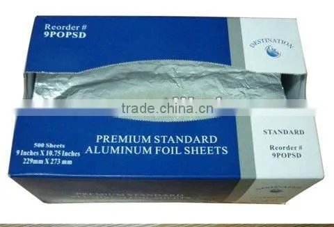 food packing POP-UP foil